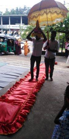 Almsgiving Program at Rathnapura Station