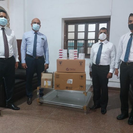 Cleanco Lanka (Private) Ltd donated essential medicines to the National Institute of Mental Health