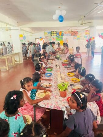 Christmas program at Madurankuliya Aloka Lamaniwas